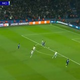 O golo de Gonçalo Ramos nos descontos que selou o triunfo do PSG frente ao Manchester City