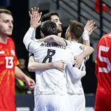 Portugal goleia Macedónia e continua invicto na qualificação para Europeu de futsal