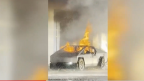 Imagens de videovigilância mostram momento em que Tesla explode em frente a hotel de Trump em Las Vegas
