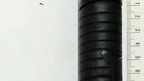 Bastão extensível que guardava numa bolsa  