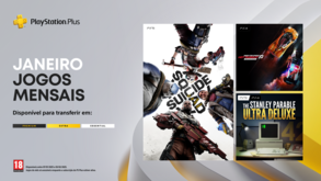 PS Plus: Jogos de janeiro já foram anunciados