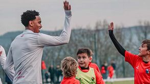 Gil Vicente treinou com equipas da formação: «Um momento inesquecível»