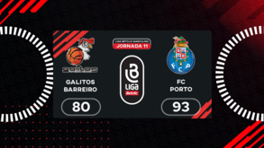 Liga Betclic masculina: o resumo do Galitos-FC Porto 