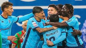 Vizela-Marítimo, 3-2: Madeirenses desperdiçam vantagem de dois golos e sofrem terceiro desaire seguido 