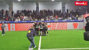 O momento em que o Sporting festejou a conquista da Taça da Liga Legends