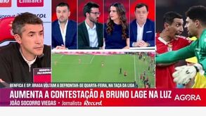 «Momento do Benfica? Tem de haver uma reunião entre todos, incluindo os capitães»