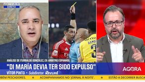 «Para Luís Godinho expulsar alguém é preciso Cristo descer à Terra»: Vítor Pinto e Marco Ferreira discutem eventual vermelho a Di María