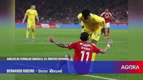 Bernardo Ribeiro sobre lance de Di María