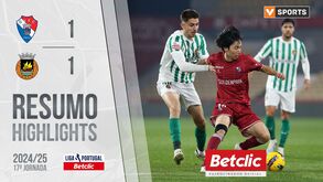 O resumo do Gil Vicente-Rio Ave: golos, casos e outros lances