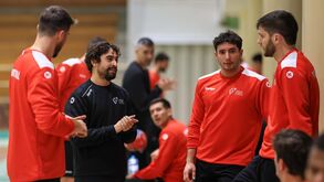 Seleção de andebol recebeu visita especial no estágio em Rio Maior