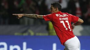 Mulher de Di María rendida à exibição do argentino: «Fazes 37 anos daqui a um mês? De certeza?»