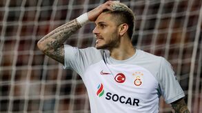 Icardi 'parte a loiça' e avisa 