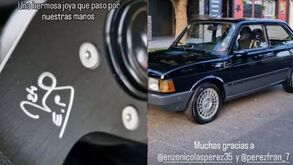A outra paixão de Enzo Pérez: médio é louco por carros e anda de Fiat 147