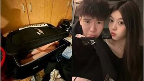 Loucura na China: Escondeu namorada na mala, levou-a para estágio e colocou fotos nas redes