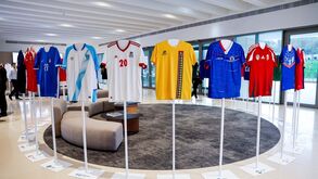 Exposição 'Futebol para a Paz' na Arena FPF