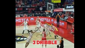 Incrível: jogador do Olympiacos marca 45 pontos na Euroliga driblando apenas... três vezes