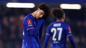 Fez o 4-0 aos 75 minutos e bisou aos 77': os golos de João Félix na receção do Chelsea ao Morecambe