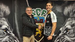 Tomás Ribeiro pronto para ir a jogo contra o Benfica