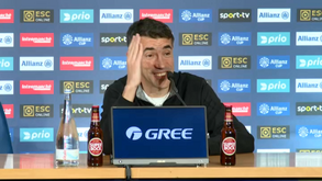 Bruno Lage e o momento em que Rui Costa ficou com cara séria: «Se calhar nem percebeu, porque já repeti a seguir e fartámo-nos de rir»