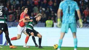 As notas dos jogadores do Sporting frente ao Benfica: motor nórdico nunca falha