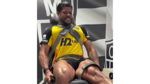 O vídeo de Hulk durante os testes de pré-época que já se tornou viral nas redes sociais
