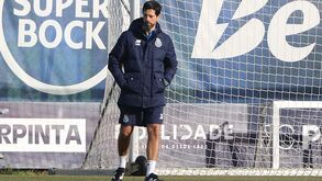 Dragões com quatro baixas no treino desta manhã