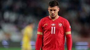 Um caso sérvio: Luka Jovic preocupa responsáveis do Milan