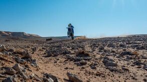 Rui Gonçalves foi segundo das motas na 10.ª etapa do Dakar'2025