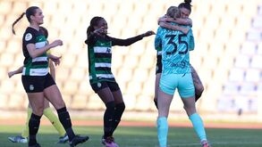 Sporting sofre mas vence Valadares nos penáltis e está nas 'meias' da Taça da Liga feminina 