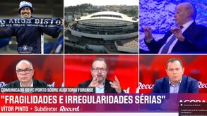 Vítor Pinto e as conclusões da auditoria forense ao FC Porto: «Stevie Wonder e Ray Charles eram administradores...»