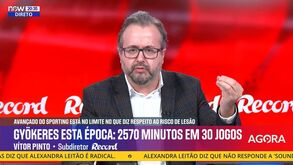 Vítor Pinto: «Gyökeres jogou contra o Amarante depois da seleção. A insanidade chegou a esse ponto»