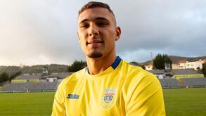 Dylan Nandín pronto para ir a jogo em Guimarães