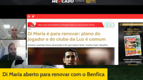Mercado Record: Di María para renovar com o Benfica e Andrés García cada vez mais perto do Sporting
