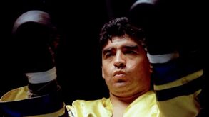 O dia em que Maradona subiu ao ringue: Ninguém esquece duelo com Laciar