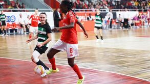 Benfica bate Sporting e avança para os 'quartos' da Taça de Portugal de futsal feminino