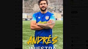 Piada faz-se sozinha: Rangers de Andorra contratou Andrés Iniestra