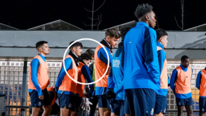 Pepê reintegrado: brasileiro participou no primeiro treino orientado por José Tavares