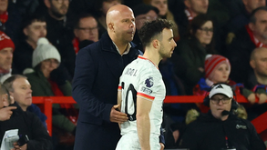 Diogo Jota desfalca o Liverpool para a receção ao Lille