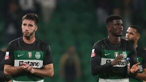 Jogadores do Sporting reagem após derrota: «Seguimos juntos, sportinguistas!»