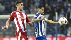 Alan Varela após derrota com o Olympiacos: «O resultado é muito injusto»