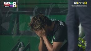 Morita deixa Sporting-Nacional com queixas físicas 