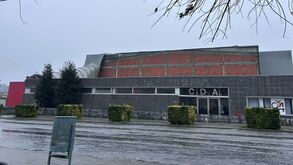 Mau tempo faz estragos no Pavilhão do Aves e força cancelamento de jogo