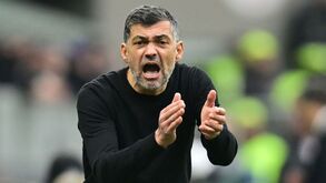 Sérgio Conceição e a confusão com Calabria: «Não estamos na igreja»