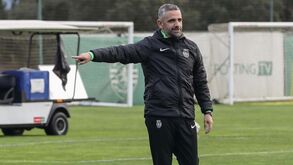 Titulares do Sporting realizam treino de recuperação após vitória frente ao Nacional 