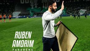 Sporting dá os parabéns a Amorim no aniversário e a maioria dos adeptos contesta