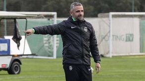 Sporting realiza treino de recuperação com Morita e St. Juste ainda fora do relvado