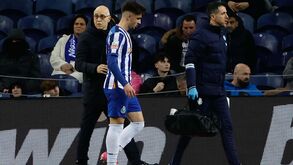 Baixa no primeiro treino de Anselmi: Martim Fernandes tem lesão muscular