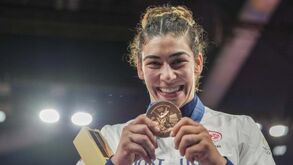 Patrícia Sampaio pediu para trocar medalha de bronze que conquistou em Paris: «Está bastante manchada dos dois lados»