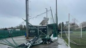 Estragos da tempestade 'Ivo' custam 30 mil euros à Académica