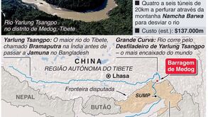 Planos da China para construir a maior barragem do Mundo preocupam países vizinhos